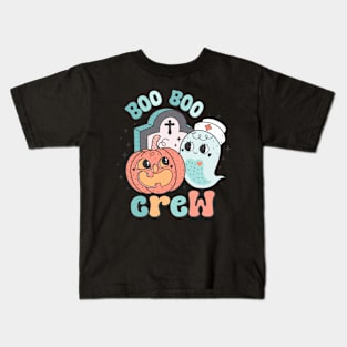 Boo Boo Crew Nurse Shirts Halloween Nurse Shirts for Women Kids T-Shirt